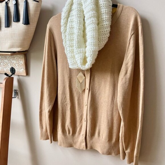 Tommy Hilfiger 100%alpine cotton cardigan sweater Xl - Picture 5 of 6